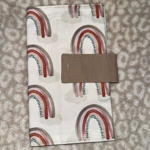 Rainbow Diaper Clutch with Velcro Strap Closure